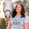 HofZ | Greys & Gin V-Neck T-Shirt